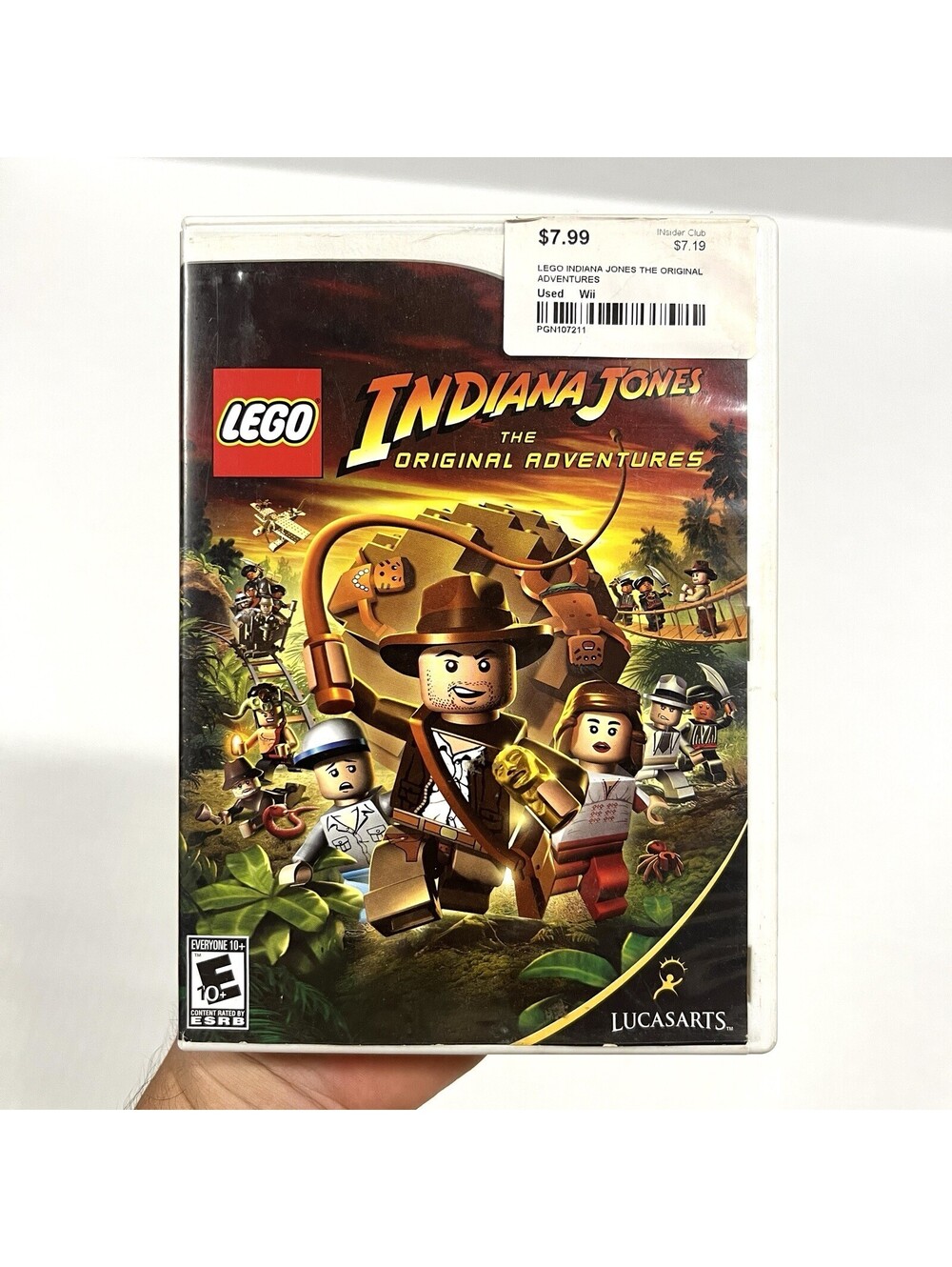LEGO Indiana Jones 1: The Original Adventures (Nintendo Wii, 2008) Complete
